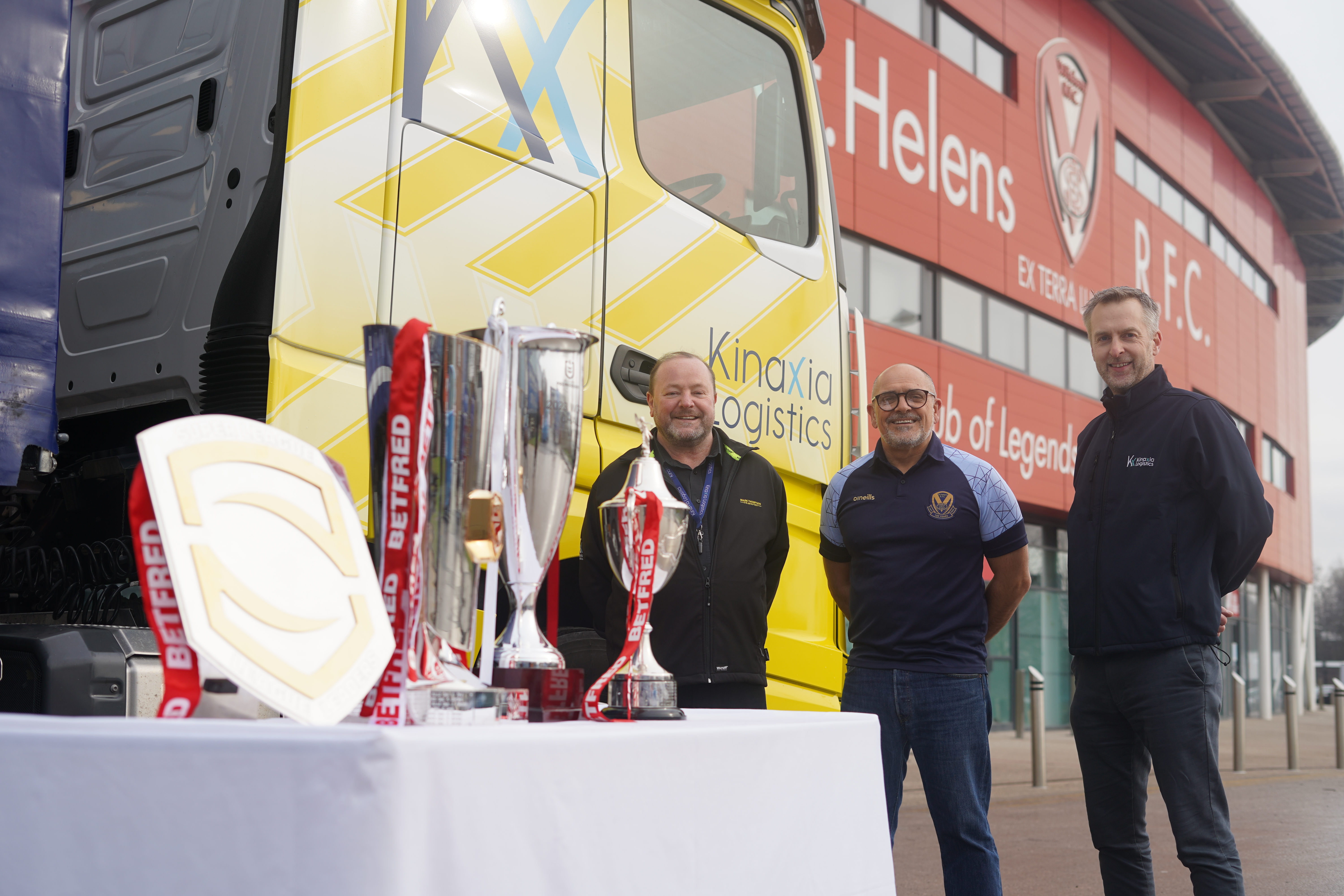 KINAXIA STEPS UP SPONSORSHIP OF ST HELENS RLFC